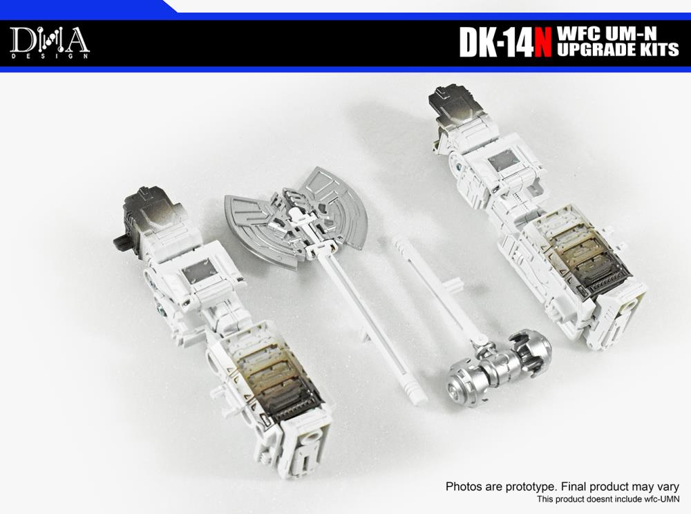 DNA Design DK 14N Upgrade Kit for WFC 08 - Transformers Figure Accessories | Enhance Your WFC 08 Collectible Display & Customization