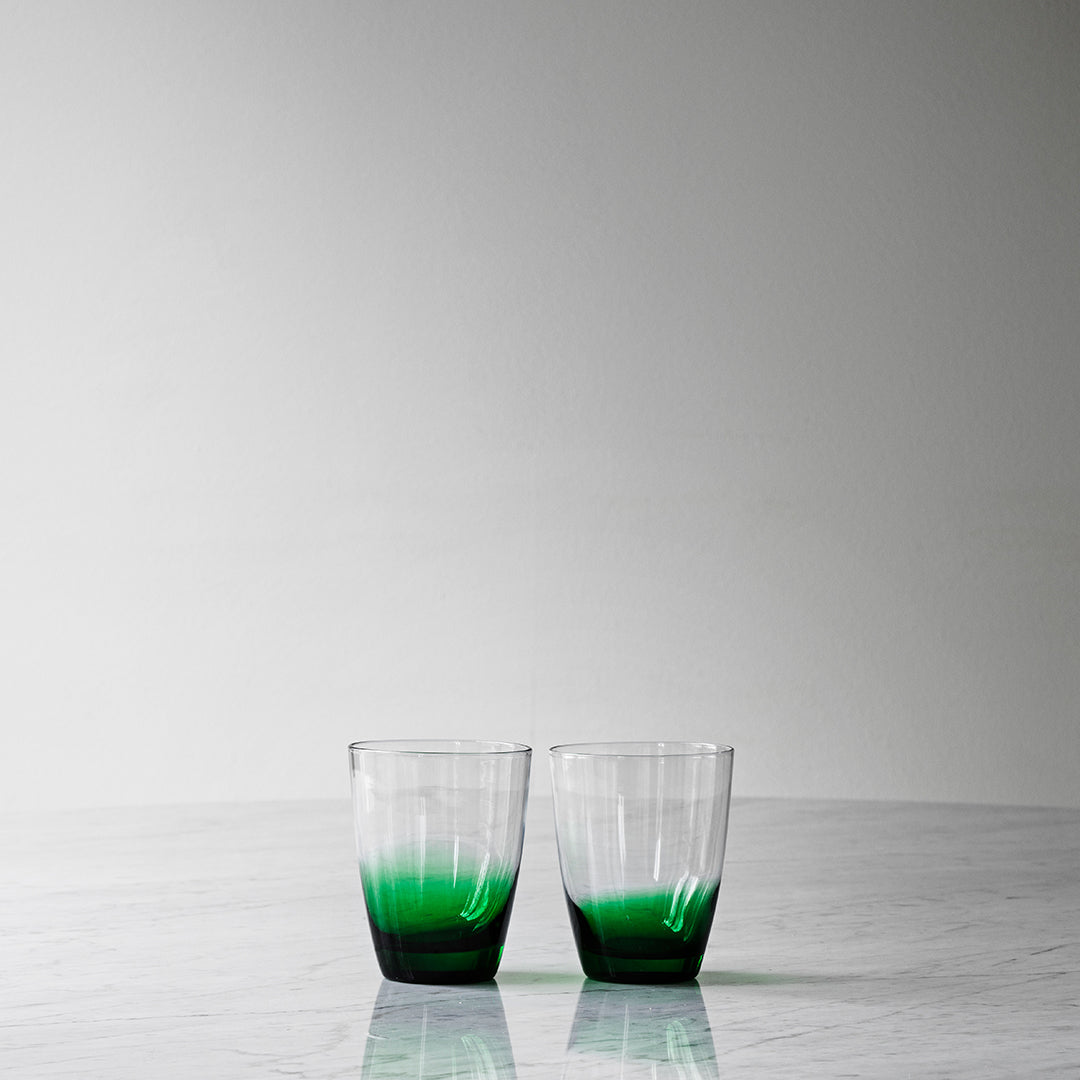 Premium Hue Glass Set of 4 - Shatterproof Drinking Glasses for Cocktails, Juice & Iced Coffee - Perfect for Home Bars, Restaurants & Outdoor Entertaining