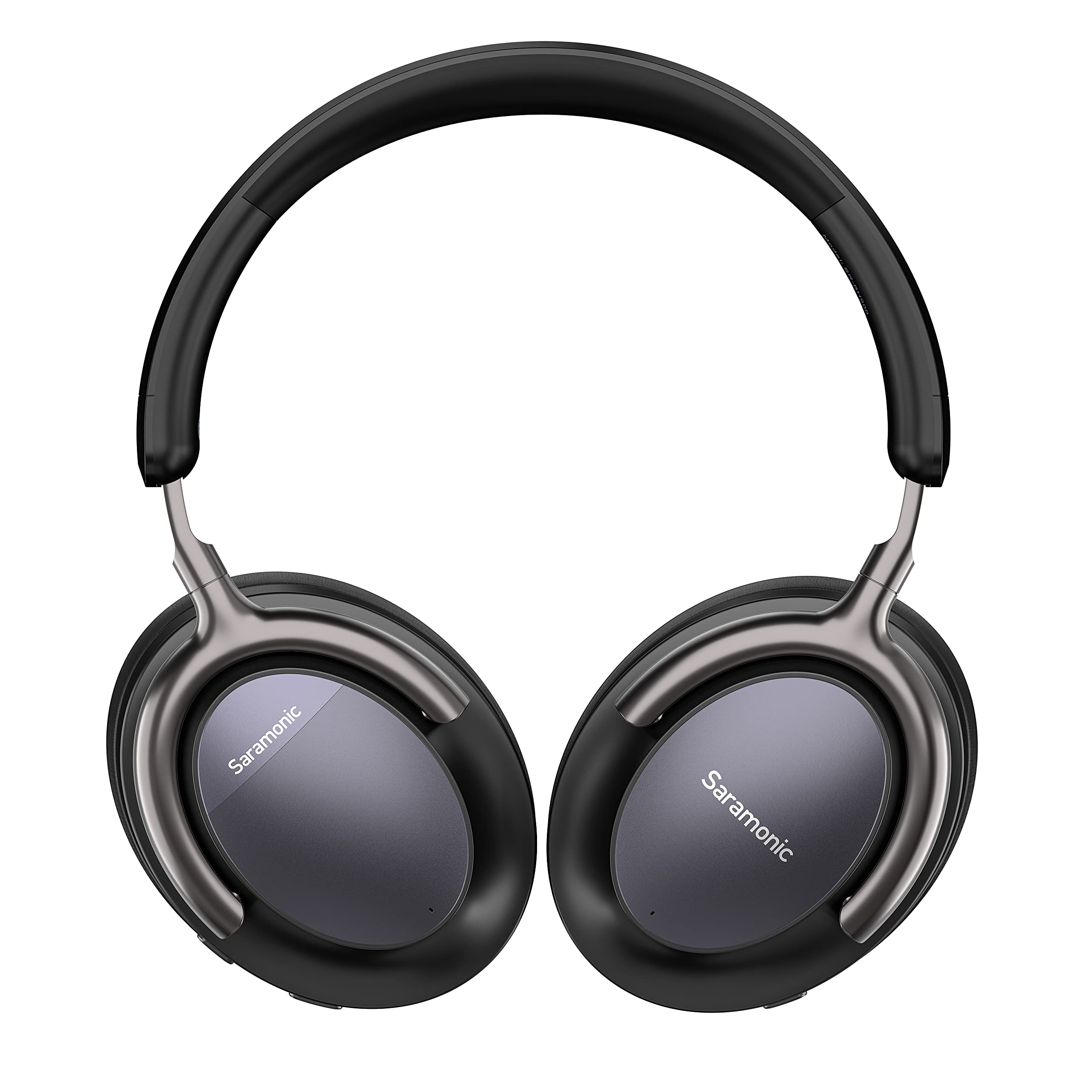 Saramonic SR-BH900 Wireless Bluetooth 5.0 Over-Ear Headphones with Active Noise Cancelling (ANC), 40mm Drivers & Leather Earpads - Perfect for Travel, Office Work & Music Listening (Black)
