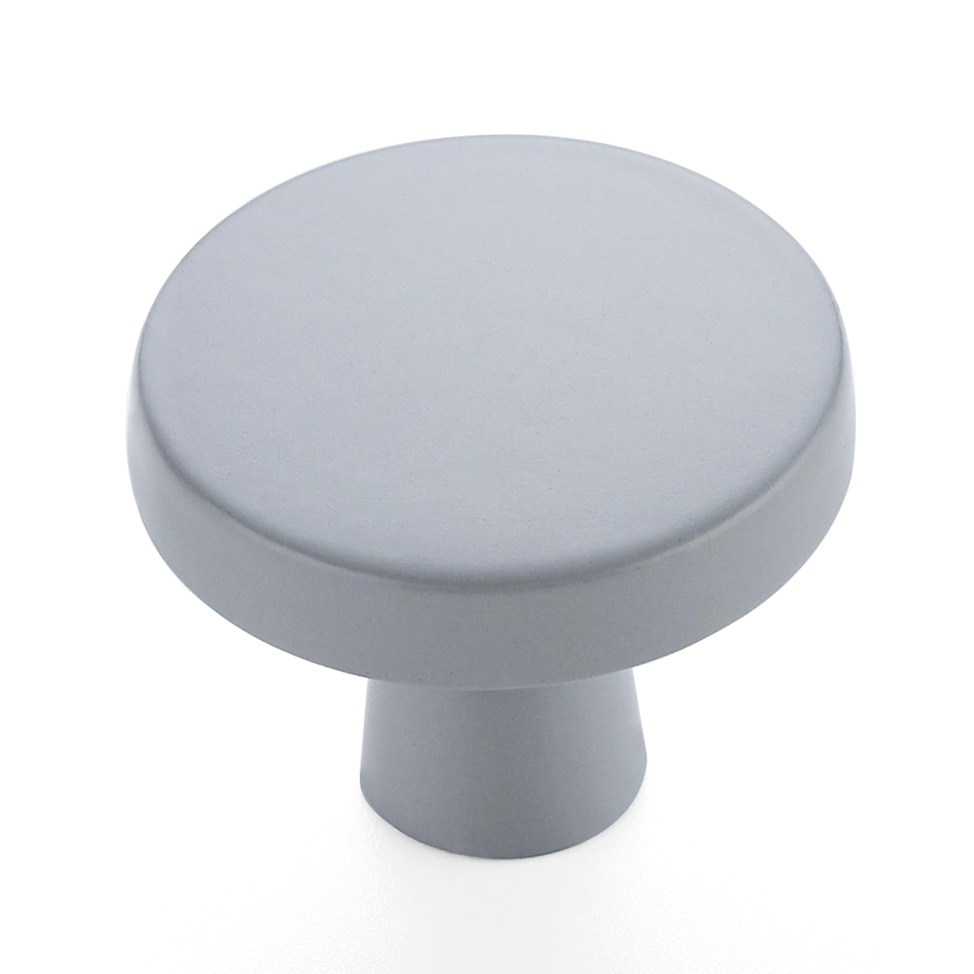 Ravinte 25 Pack 1-1/4 Inch Solid Round Cabinet Knobs - Grey Dresser Drawer Pulls for Kitchen, Cupboard & Furniture | Simple Modern Hardware for Home Renovation & DIY Projects