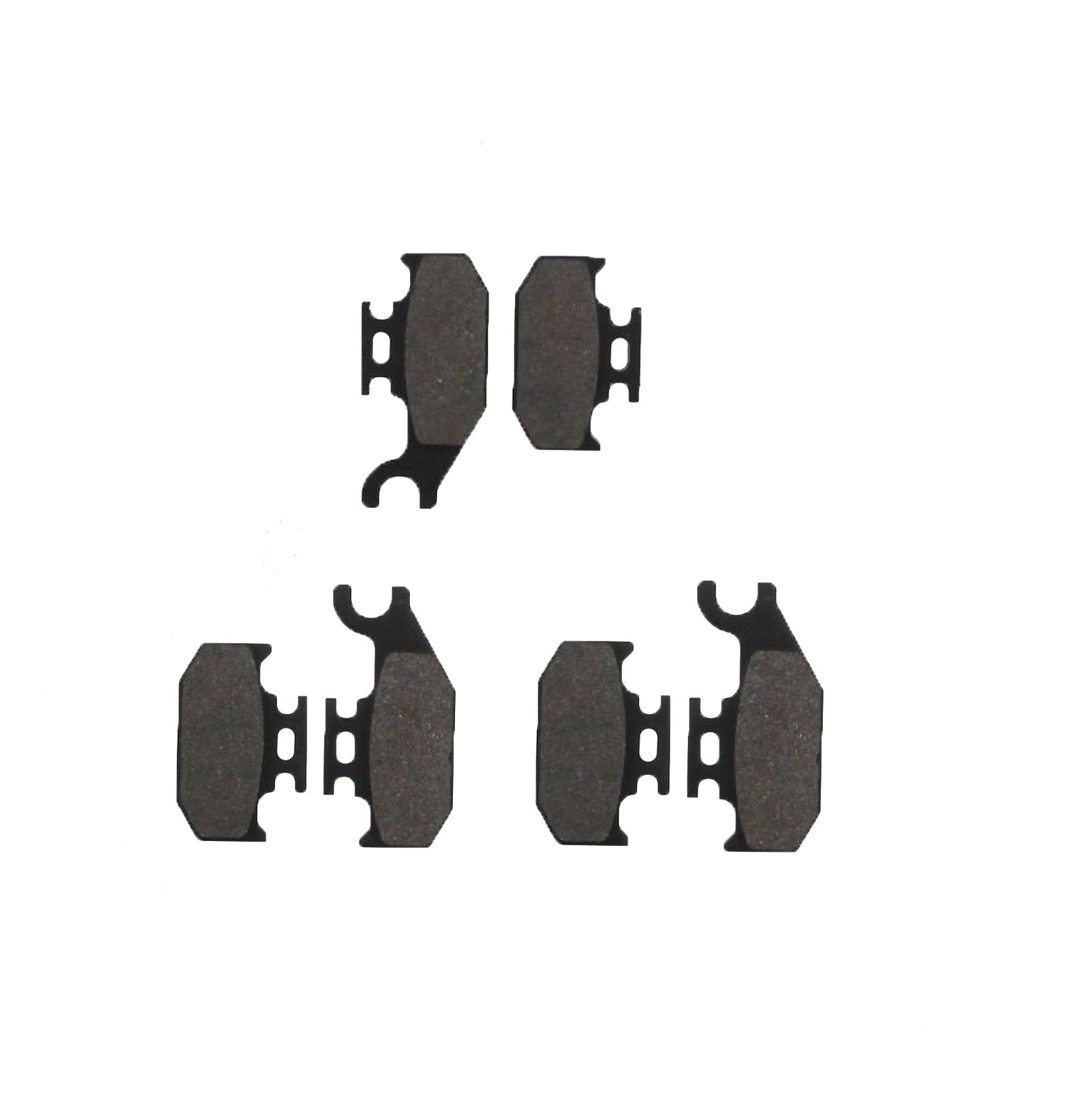 Bombardier Outlander 400 Max Front & Rear Brake Rotors and Pads Kit - High Performance ATV Braking System for Off-Road Adventures & Trail Riding