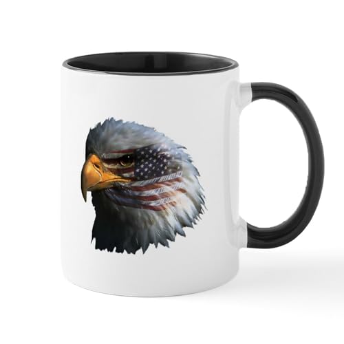 White/Black Inside - American Eagle Mug