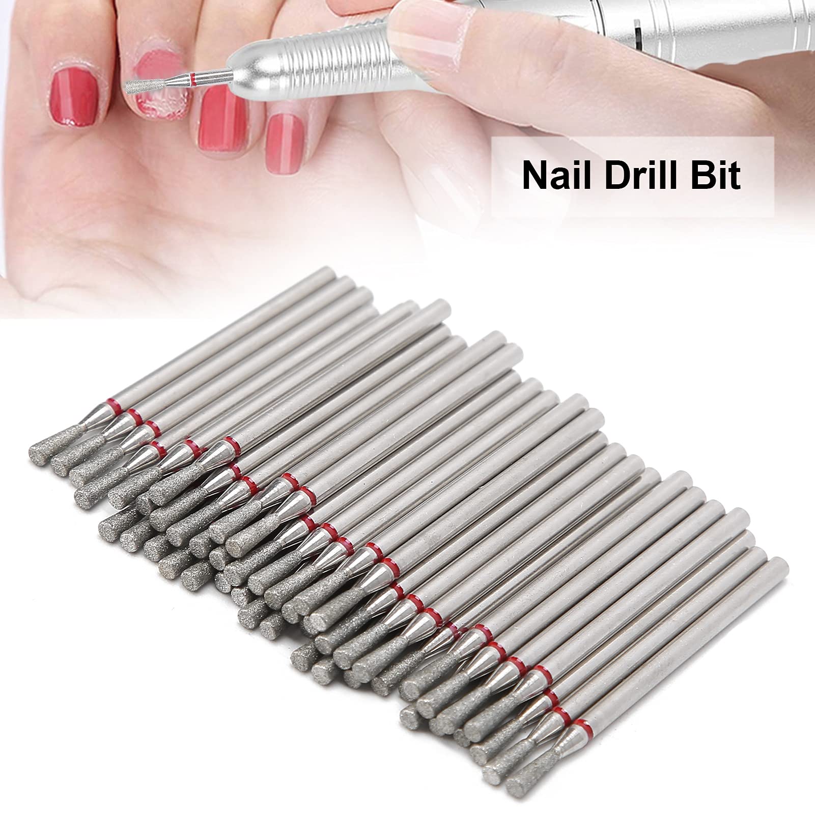 EXCLUZO Nail Sanding Head - Professional Nail Drill Bits for Manicure & Pedicure, Durable Nail Polishing Tool for Salon & Home Use, Perfect for Nail Art & DIY Beauty Care