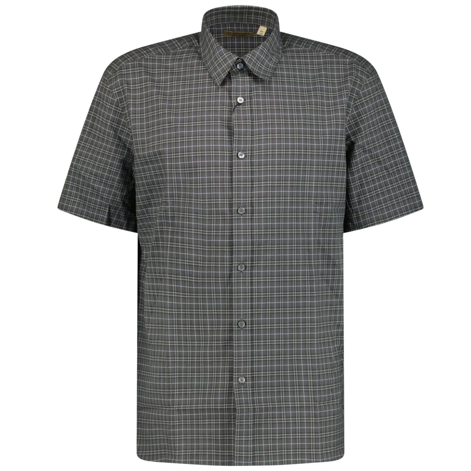 Burberry Grey Edward Shirt for Men - Classic Luxury Cotton Dress Shirt for Business & Formal Occasions