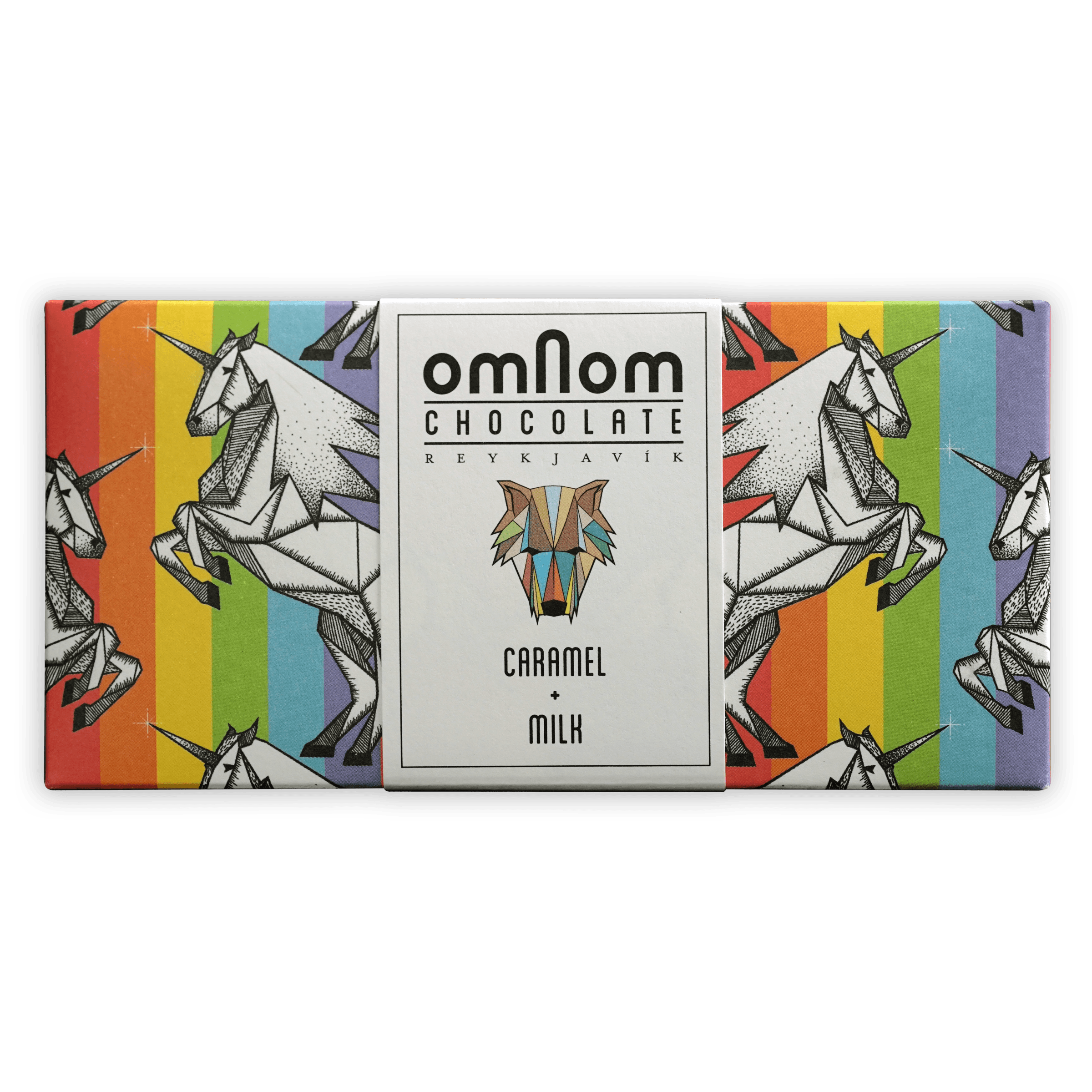 Omnom Caramel Chocolate Bar 50% Dark - Premium Icelandic Chocolate for Gifting & Desserts | Perfect for Holidays, Parties & Sweet Treats
