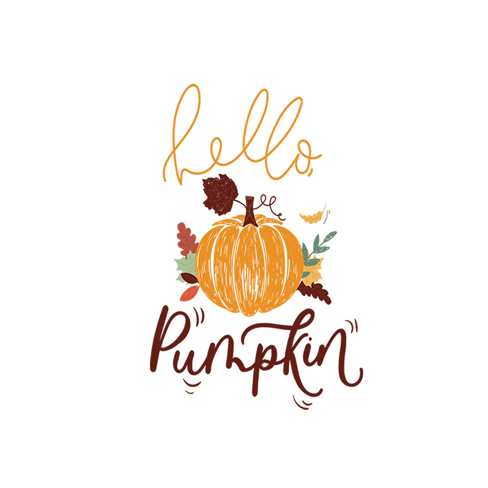Thanksgiving Wall Stickers - English Decor for Living Room & Bedroom