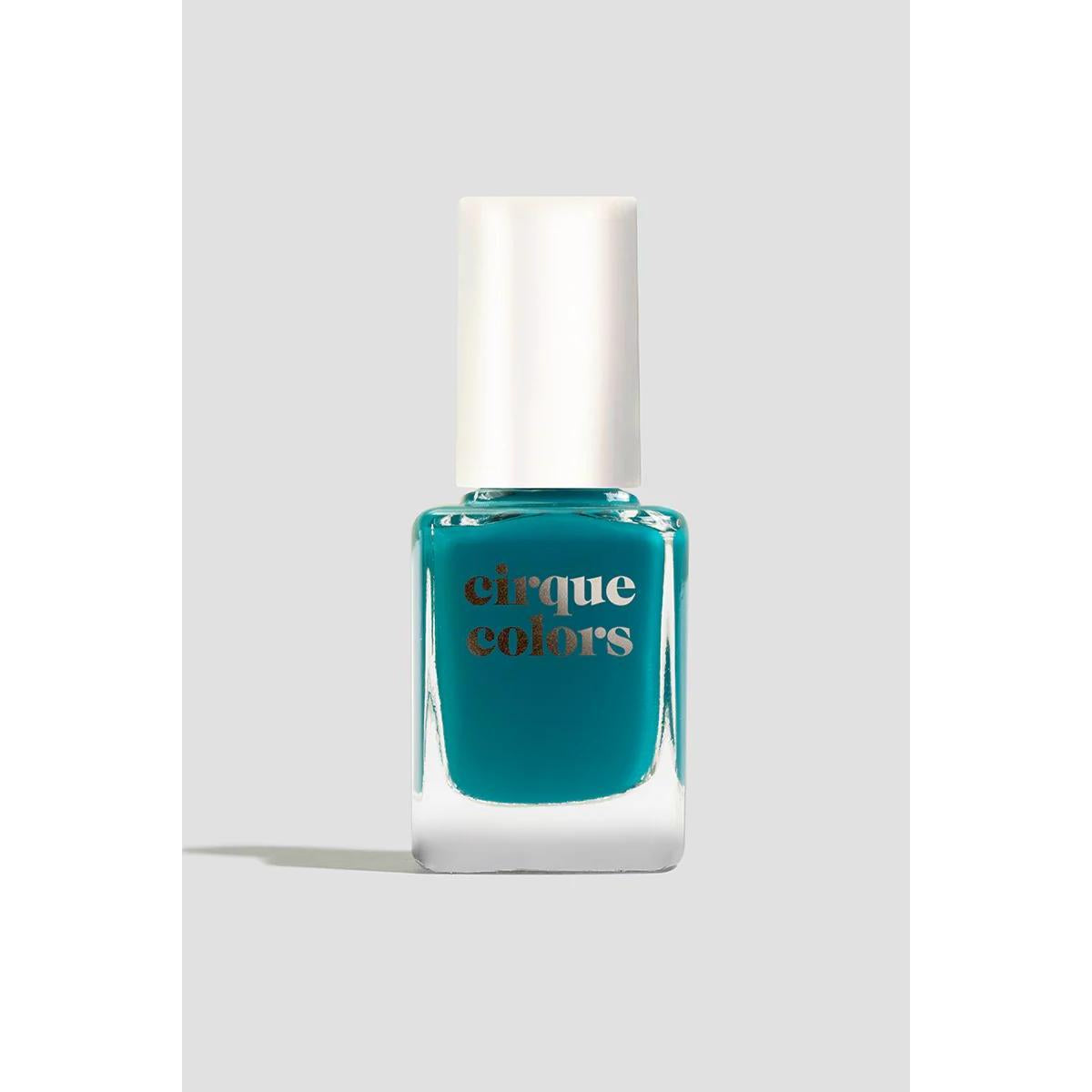 Cirque Colors Curacao Jelly Nail Polish - 0.37 oz Sheer Blue Nail Lacquer for Summer Nails, Beach Vacations & Pedicures