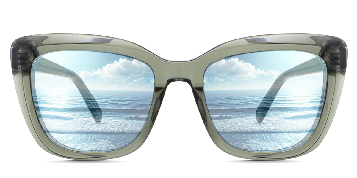 LESA Women's Prescription Tinted Glasses - Stylish & UV Protection for Reading, Driving & Outdoor Activities