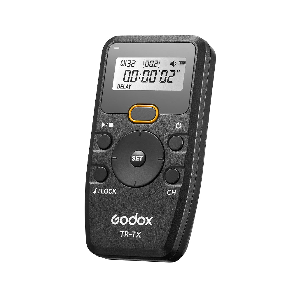 Godox TR-S2 Wireless Timer Remote Control for Sony Cameras - Perfect for Time-Lapse, Group Photos & Self-Portraits