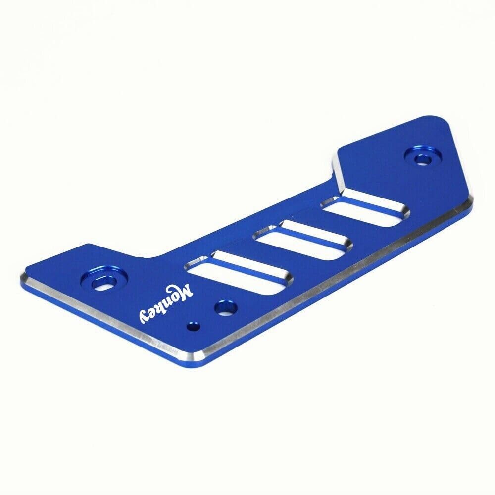 3D CNC Chain Guard Cover Rear Hell Cover Protection for Honda Monkey 125 2019-2024 - Durable Motorcycle Accessory (Blue) | Perfect for Off-Road Riding and Urban Commuting