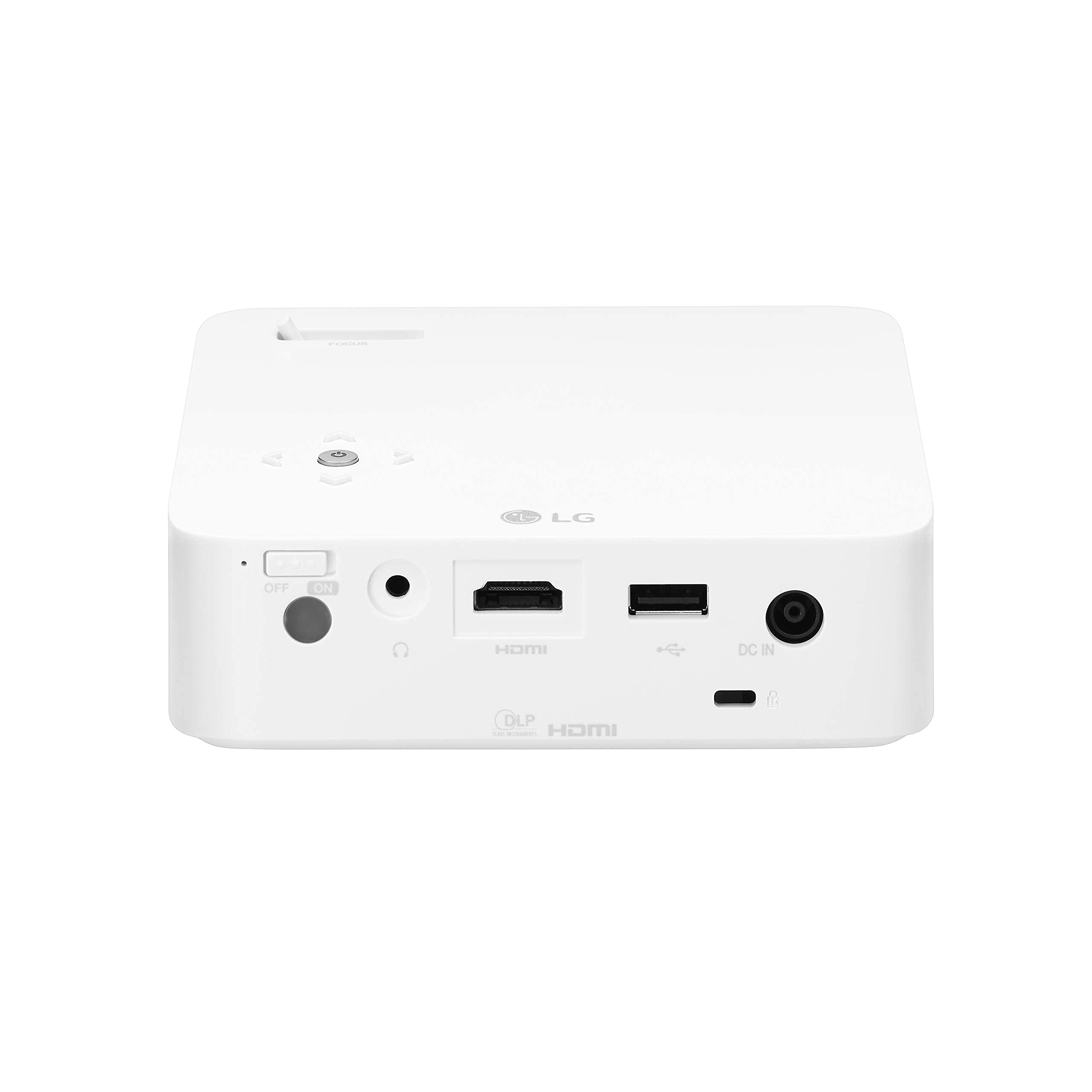 LG PH30N Portable CineBeam Projector - Bluetooth, Built-in Battery, Screen Sharing | HD Home Theater, Outdoor Movie Nights, Business Presentations (Renewed)