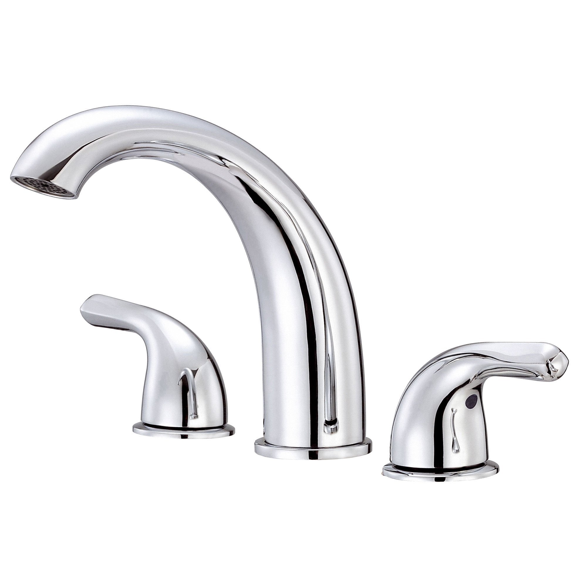 Danze Melrose Chrome 2-Handle Widespread Roman Tub Faucet with Rough-In Valve - Luxury Bathtub Filler for Spa Bathroom & Master Suite Renovation
