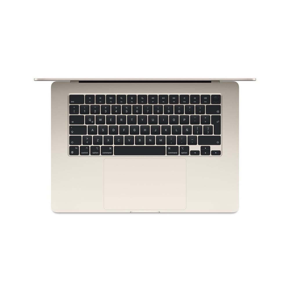 Apple MacBook Air 15-inch Laptop with M3 Chip - 8-Core CPU, 10-Core GPU, 256GB SSD (Starlight White) - Perfect for Work, Study & Creative Projects