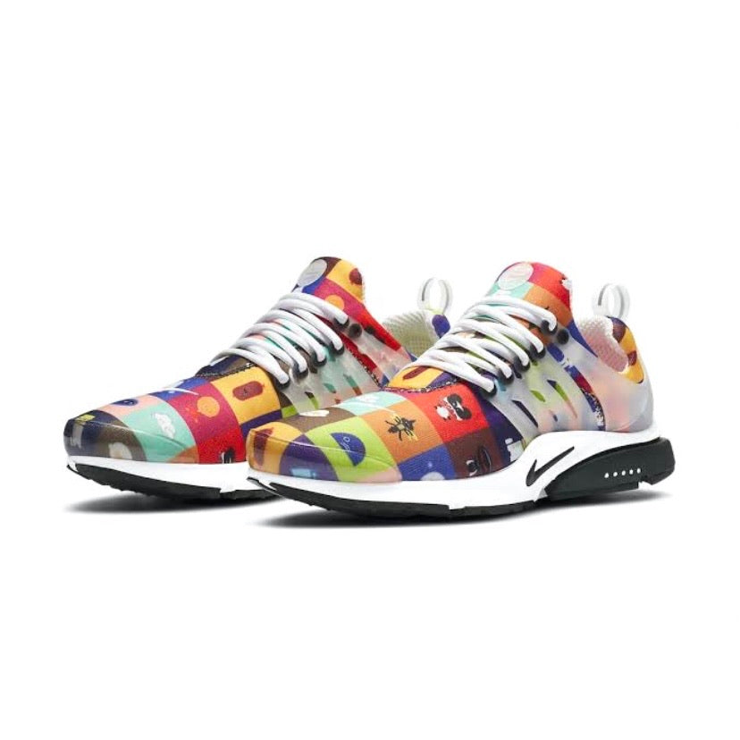 Nike Air Presto Origins Running Shoes - Black & White Multi-Color Comfort Sneakers for Men & Women | Perfect for Jogging, Gym Workouts & Casual Wear