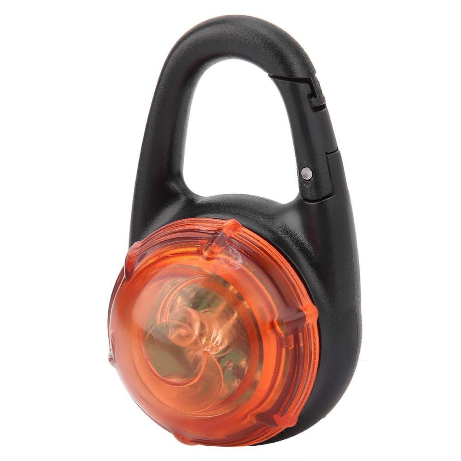 Pet Luminous Collar - Glowing Safety Necklace for Dogs & Cats, Orange Reflective Collar with Pendant, Perfect for Night Walks & Outdoor Adventures