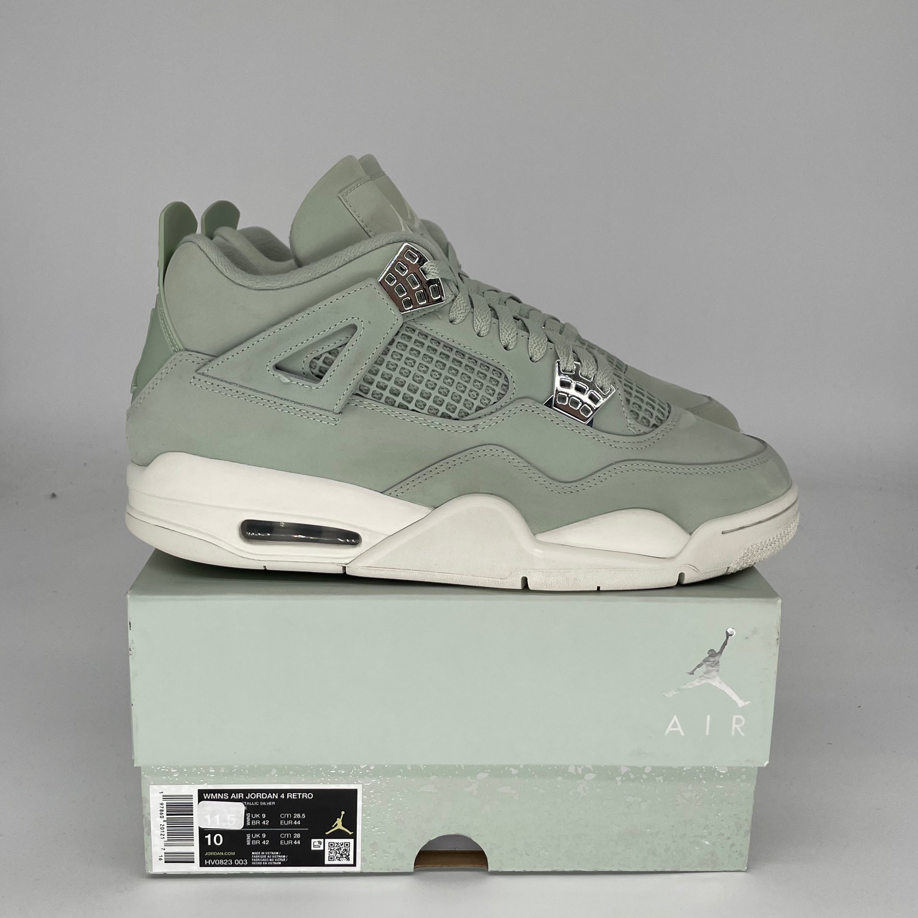 Air Jordan 4 Retro SE 'Seafoam Sail' Women's Size 10/11.5W - HV0823-003 | Sneakers for Running, Gym & Casual Wear
