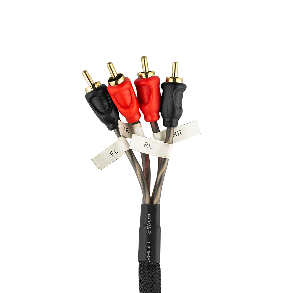 Harley Davidson Plug and Play Amplifier Wiring Harness Kit - Easy Installation for Motorcycle Audio Systems - Perfect for Upgrading Your Bike's Sound System on the Road