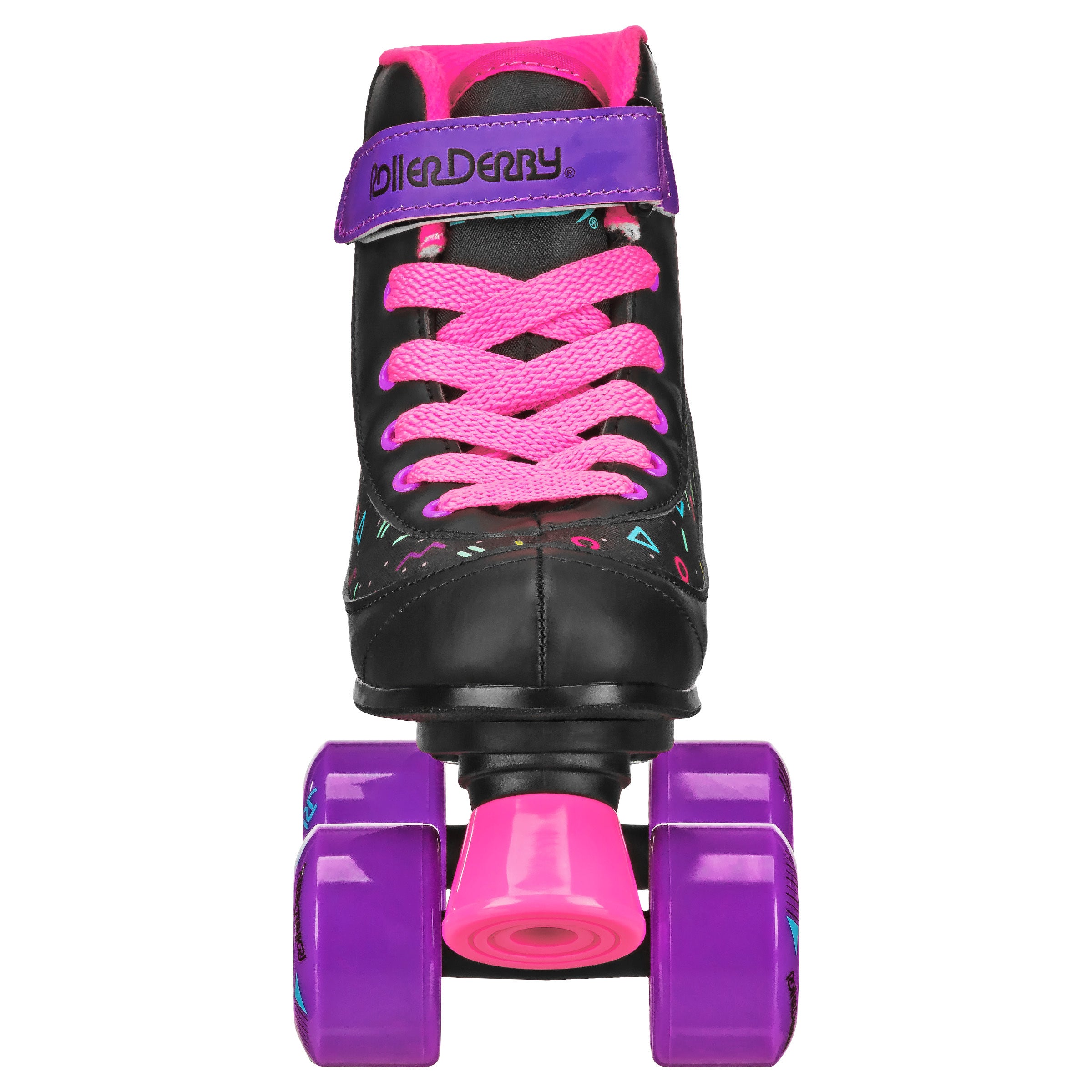 FireStar Youth Girls Roller Skates - Adjustable Quad Roller Skates for Kids Ages 5-12, Outdoor & Indoor Skating, Birthday Gifts for Girls (Pink) - Perfect for Rinks, Parks, and Birthday Parties