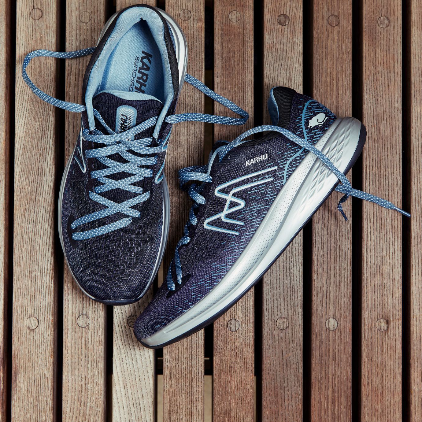 Men's Synchron 2.5 Hivo Running Shoes - Black/Stormy Weather - Lightweight & Breathable for Jogging, Gym Workouts & Daily Wear