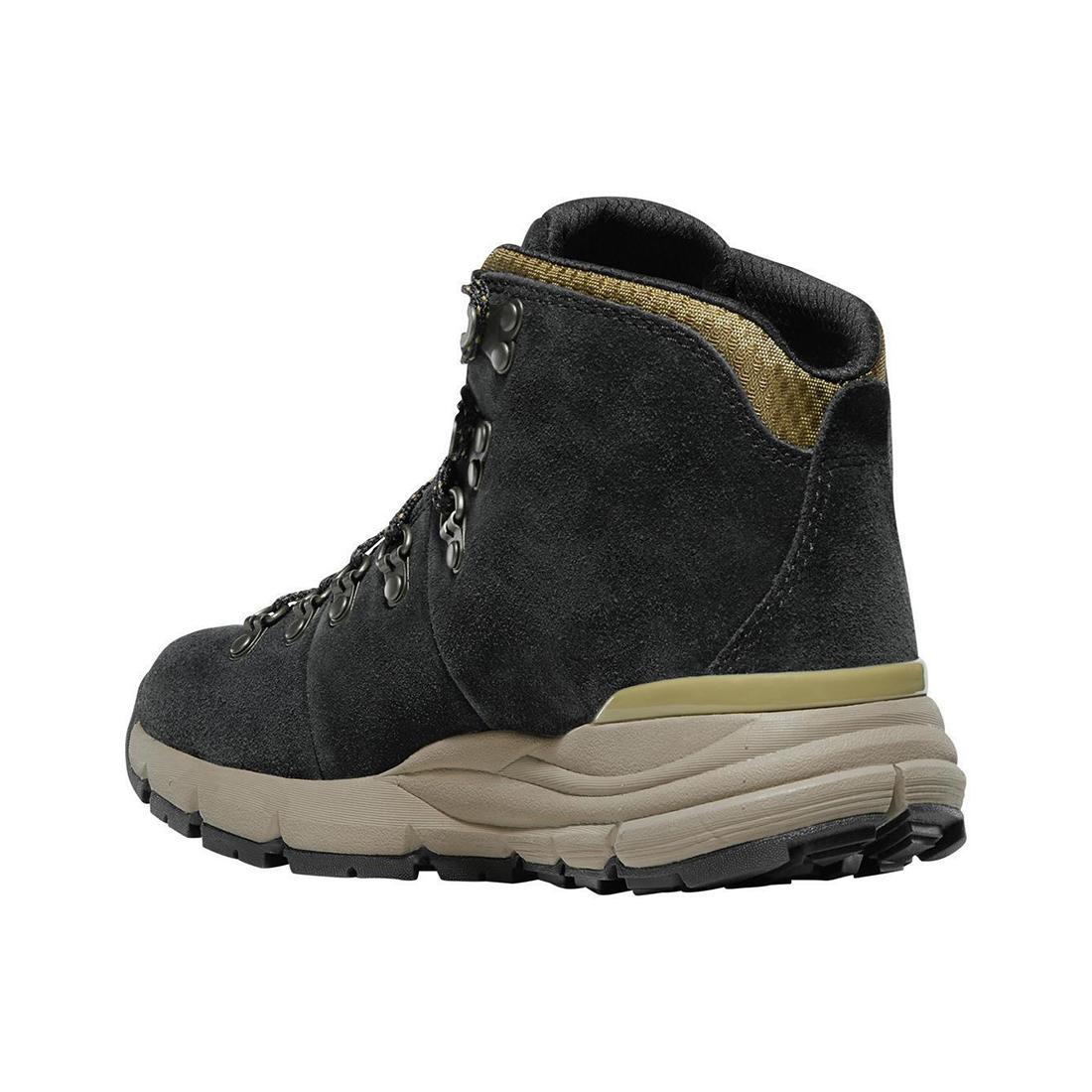 Mountain 600 4.5 Women's Hiking Boots in Khaki - Waterproof Outdoor Trekking Shoes for Trail Walking & Camping Adventures