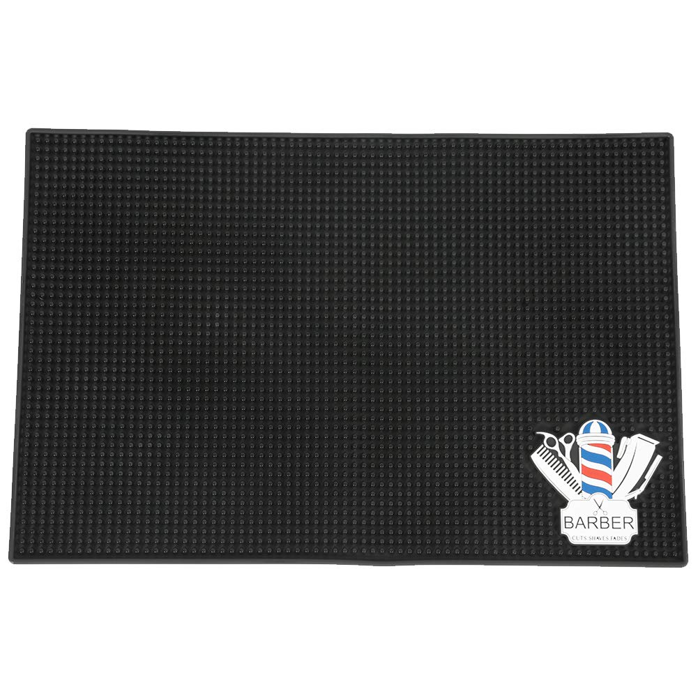 **ANKROYU Silicone Hairdressing Tool Mat - Non-Slip, Heat-Resistant Styling Pad for Salon & Home Use - Perfect for Hair Stylists & DIY Hair Care**    *(Use Case: Ideal for organizing hair tools, preventing slips, and protecting surfaces from heat damage during styling.)*