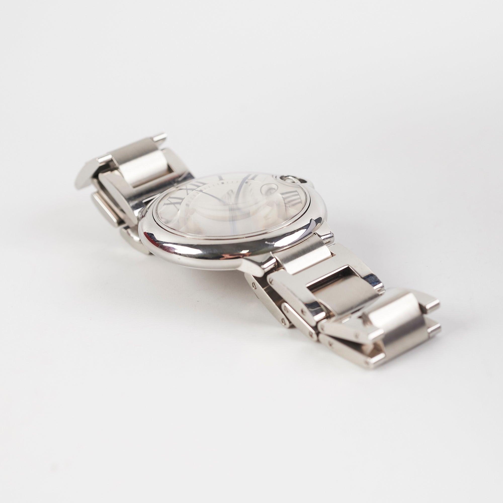 Cartier Ballon Bleu De 42mm Men's Luxury Watch - Elegant Stainless Steel Automatic Timepiece for Business & Formal Occasions