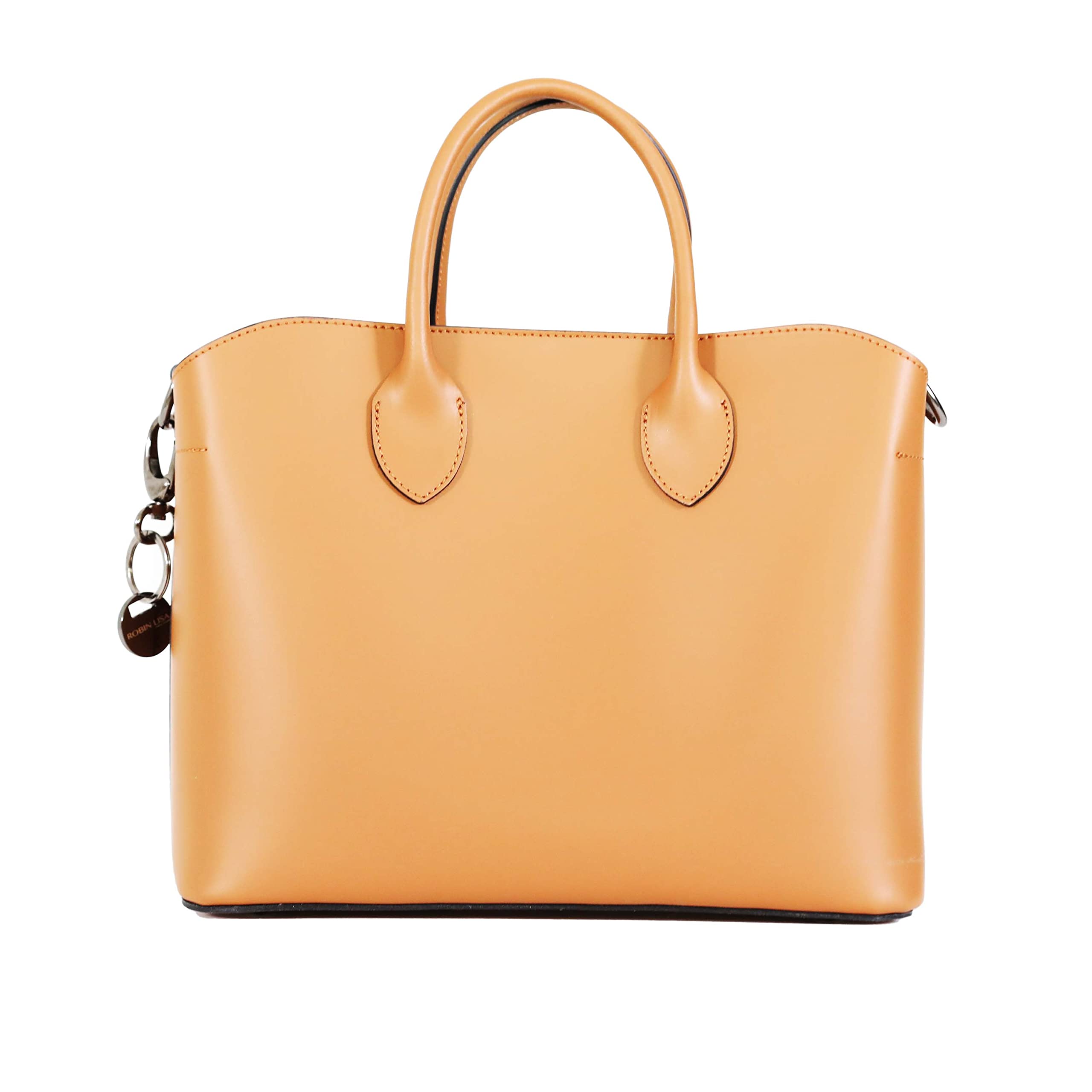 Luxury Genuine Leather Tote Bag for Women - Handmade in Italy | Madison Designer Shoulder Bag for Work, Travel & Everyday Use