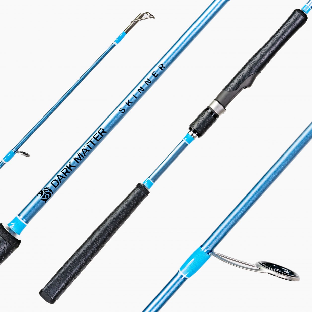 Dark Matter John Skinner Jig & Bounce Spinning Rods - Premium Fishing Rod for Bass, Walleye & Saltwater - Perfect for Casting Jigs, Soft Plastics & Live Bait
