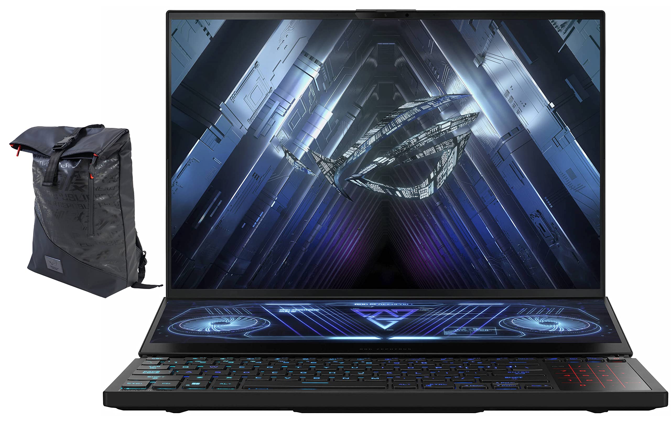 ASUS ROG Zephyrus Duo 16 Gaming Laptop - AMD Ryzen 9 6900HX 8-Core, 32GB DDR5 RAM, 8TB SSD, NVIDIA RTX 3080 Ti, 16