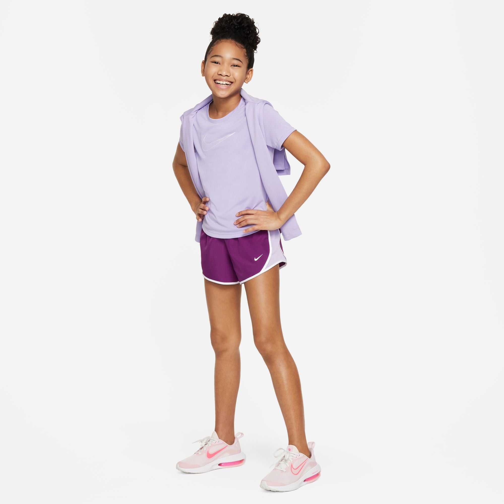 Nike Youth Tempo Running Shorts for Girls - Lightweight, Breathable & Quick-Dry - Perfect for Track, Soccer & Casual Wear