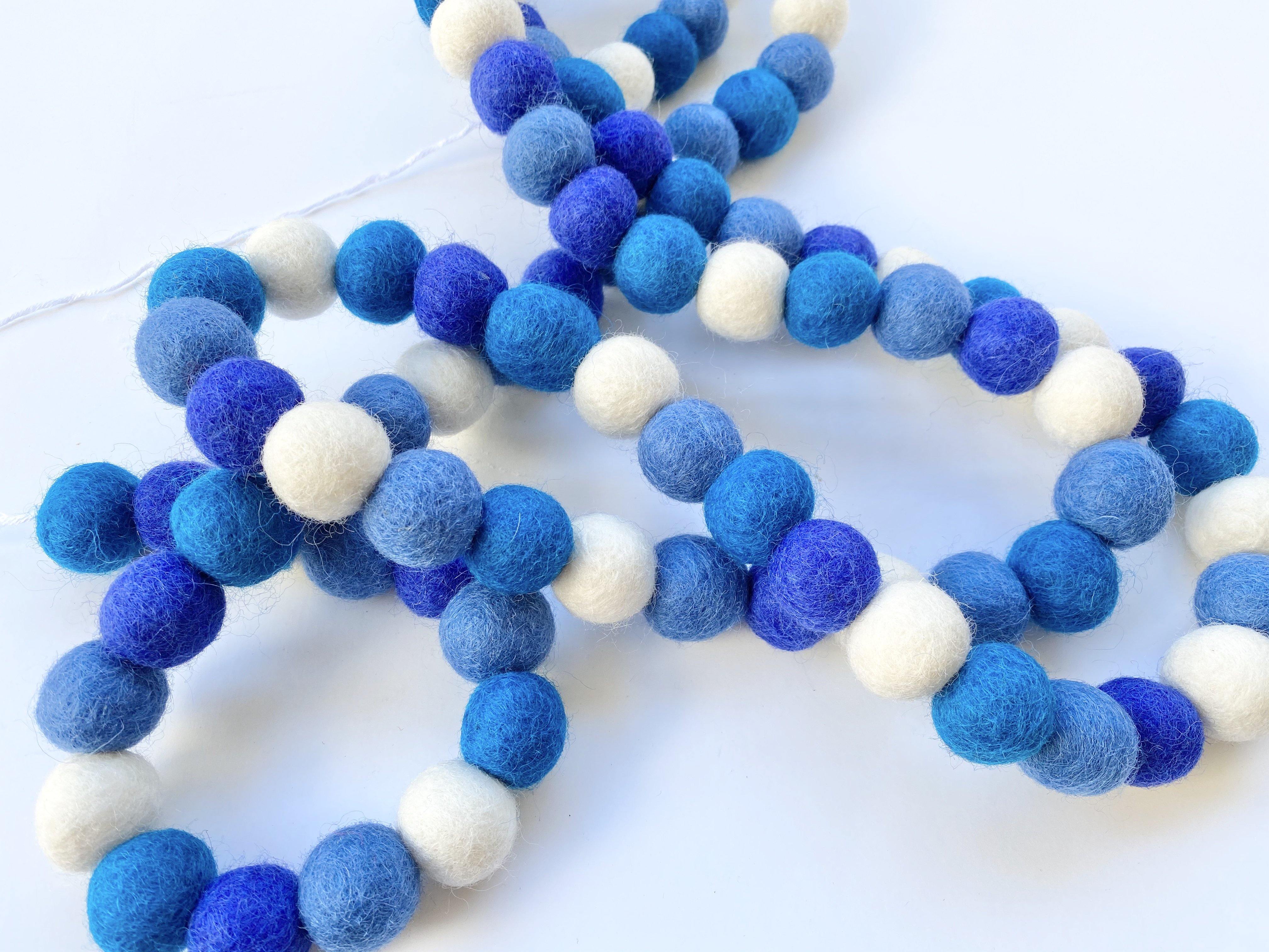 Beautiful Blue Garland Decor - Elegant Shades of Blue Floral Garland for Wedding, Party & Home Decoration | Perfect for Baby Showers, Bridal Showers & Indoor/Outdoor Events