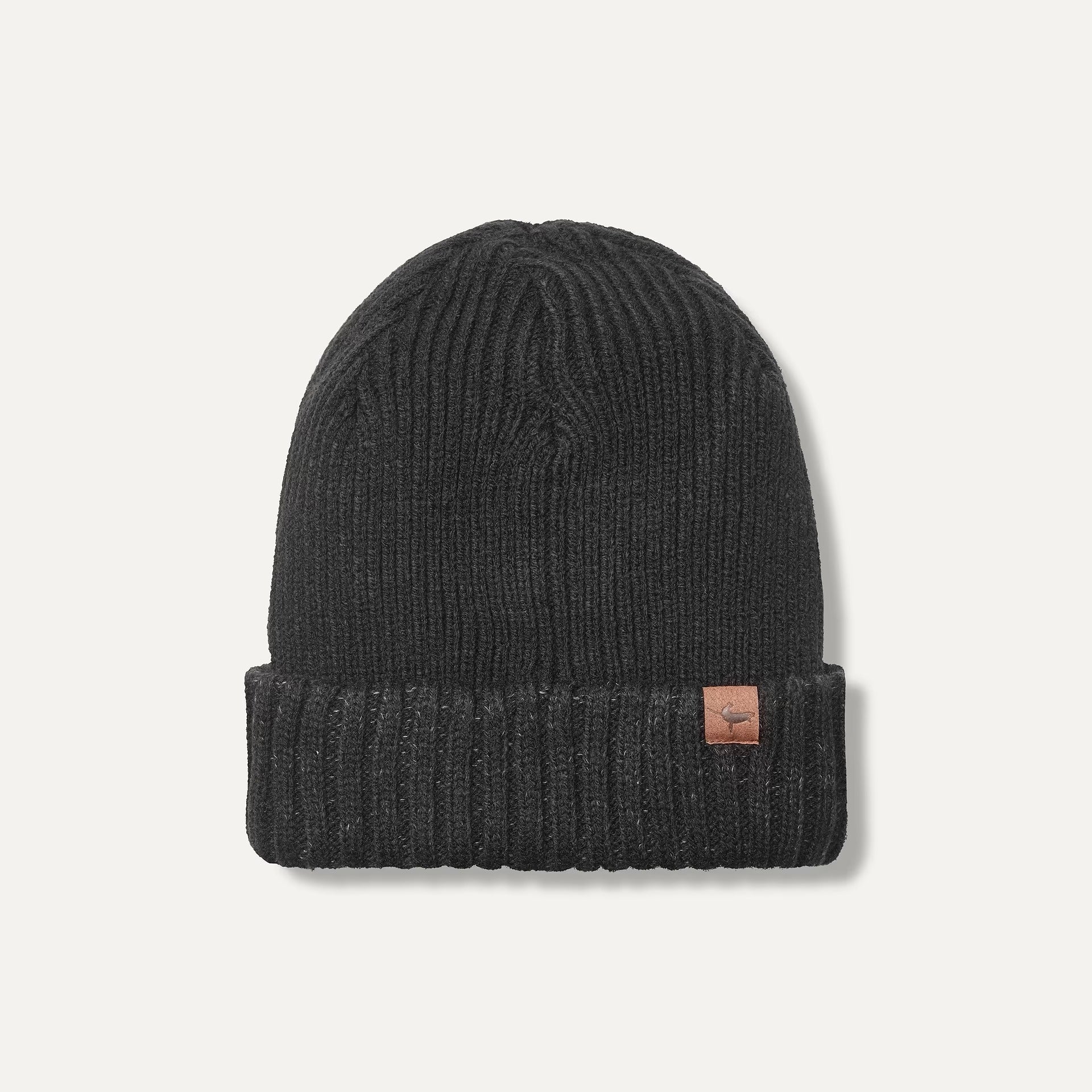 Bacton Waterproof Winter Beanie Hat for Men & Women - Cold Weather Roll Cuff Knit Cap for Skiing, Snowboarding & Outdoor Activities
