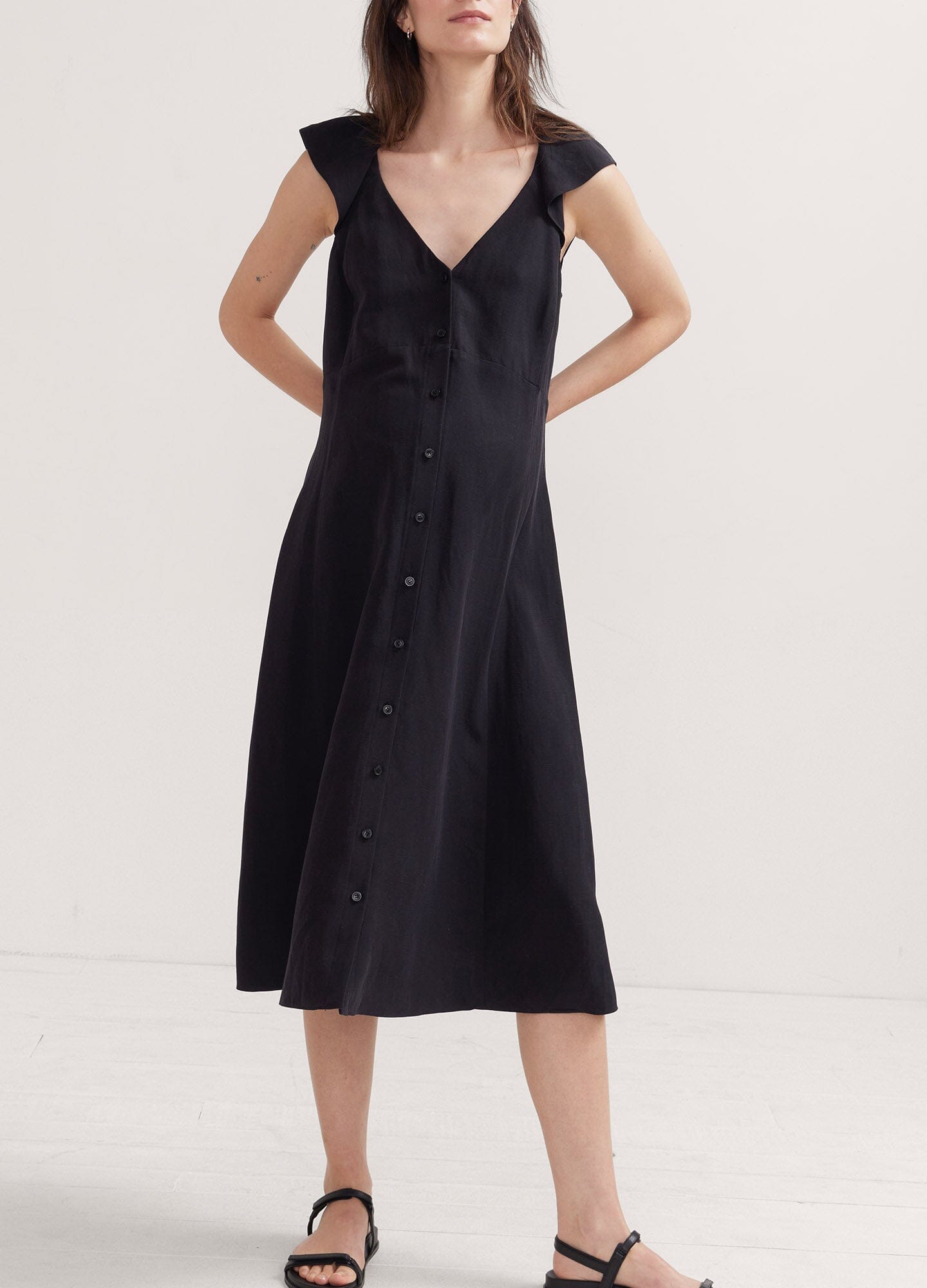 The Jules Dress 2 - Women's Floral Print Summer Dress with Pockets | Perfect for Beach Vacations, Date Nights & Outdoor Parties