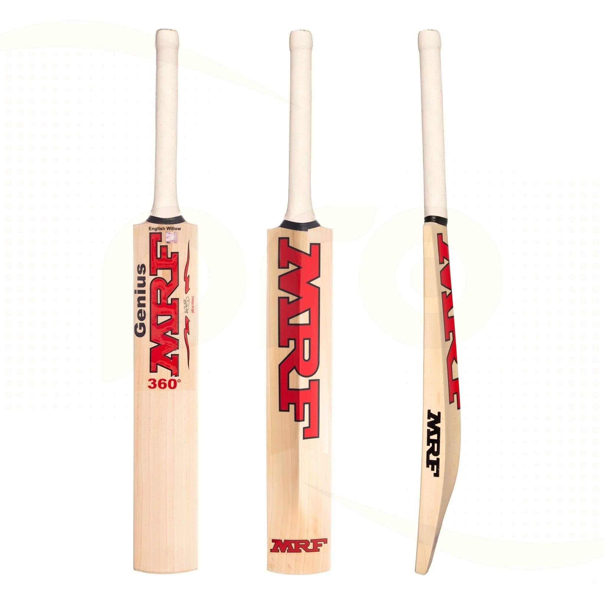 MRF 360 AB De Villiers Cricket Bat - Senior Size for Professional Players | Perfect for Cricket Matches, Training & Outdoor Sports