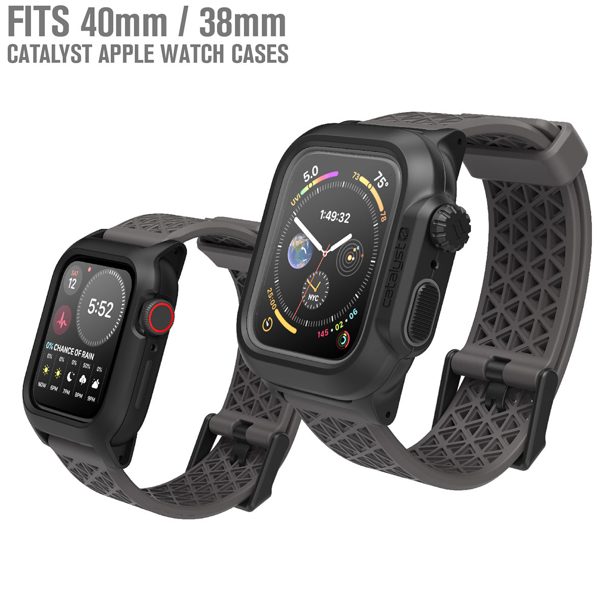 Compatible Small Size Replacement Band for Apple Watch Series 9/8/7/6/5/4/3/2/1/SE (Gen 2/1) - Perfect for Workouts, Running & Everyday Wear