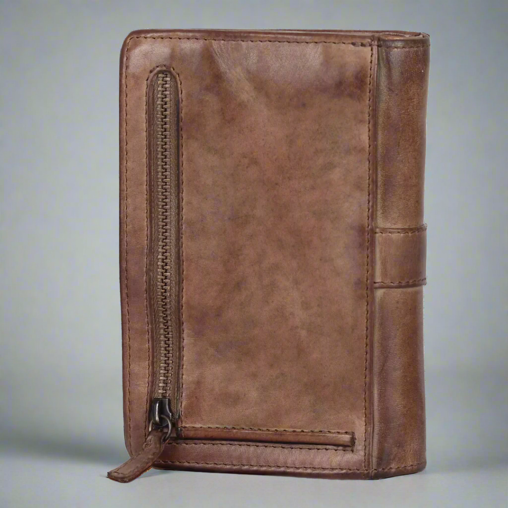 BOL Women's Bifold Organizer Wallet - Slim RFID Blocking Leather Wallet with Multiple Card Slots & ID Window - Perfect for Everyday Use, Travel, and Gift Giving