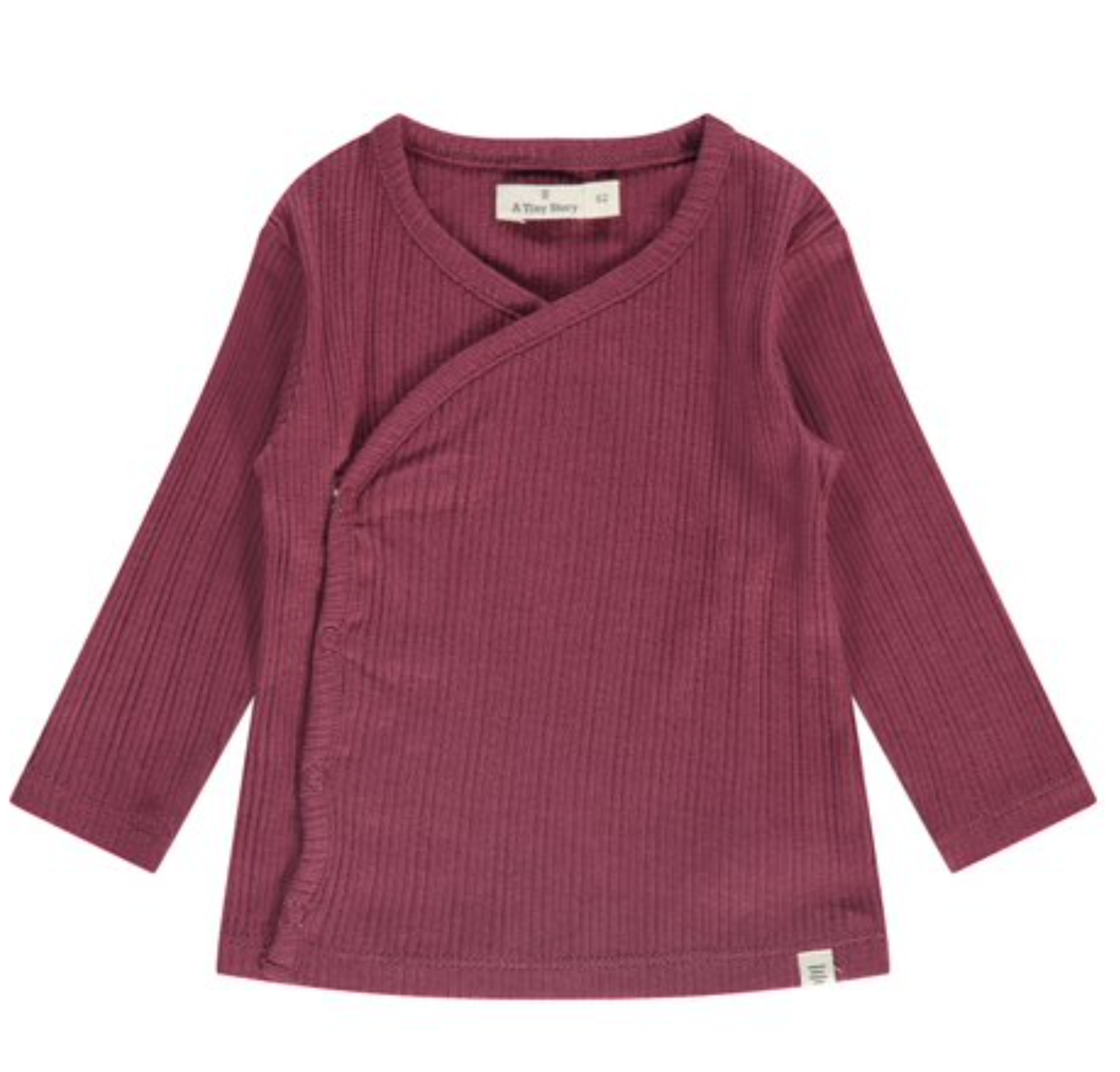 Babyface Cranberry Long Sleeve Kimono Style Robe - Soft Women's Loungewear for Spa, Yoga & Relaxation at Home