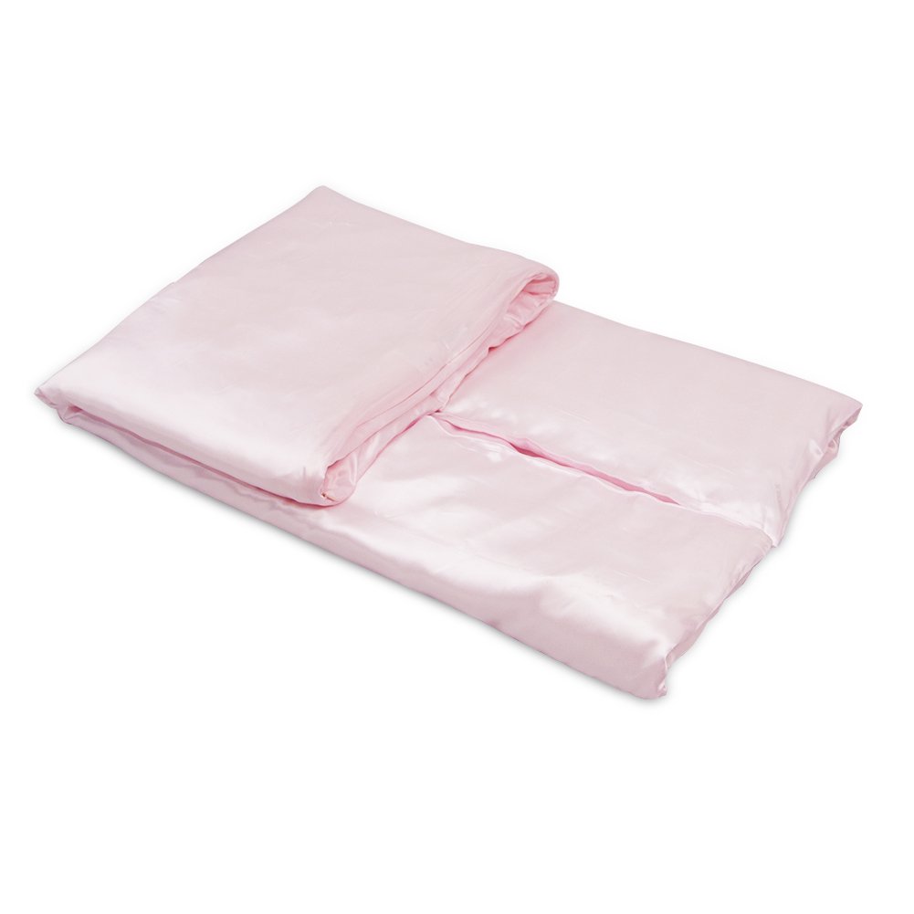 THXSILK 100% Pure Mulberry Silk Duvet Cover - Organic, Ultra Soft & Smooth Crib Bedding, 35