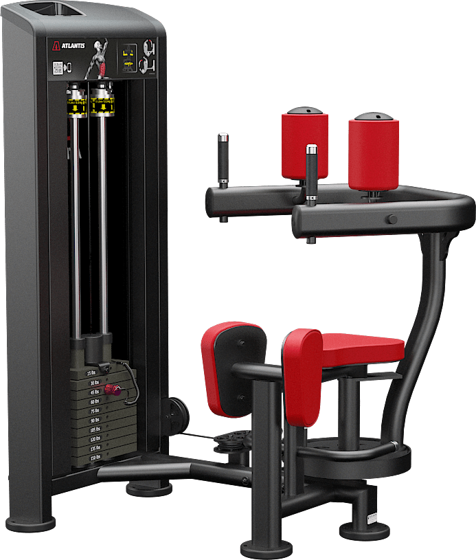 ATLANTIS Abdominal Rotation Machine - Core Workout Equipment for Home Gym & Fitness Training - Perfect for Abs, Obliques & Full-Body Toning