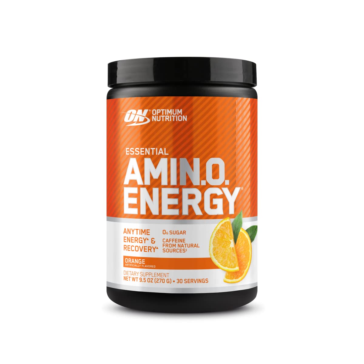 Optimum Nutrition Amino Energy Pre Workout Powder - Green Tea, BCAA, Amino Acids, Keto Friendly with Green Coffee Extract - Orange Cooler Flavor, 30 Servings for Gym, Fitness & Energy Boost