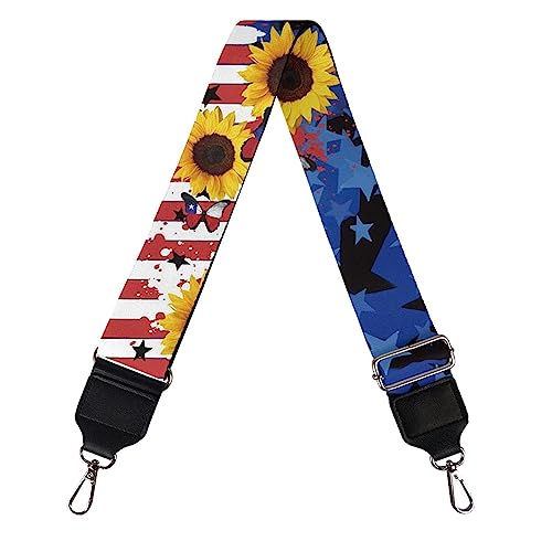 American Flag Sunflower Butterfly