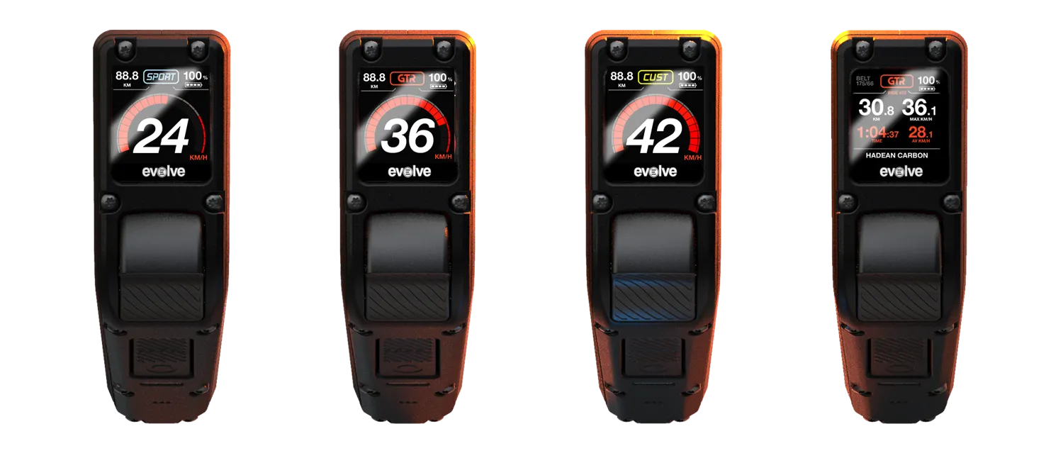 Evolve GTR Carbon Street Series 2 Electric Skateboard - High Performance Commuter Board for Adults - Perfect for Urban Transportation & Last-Mile Commuting