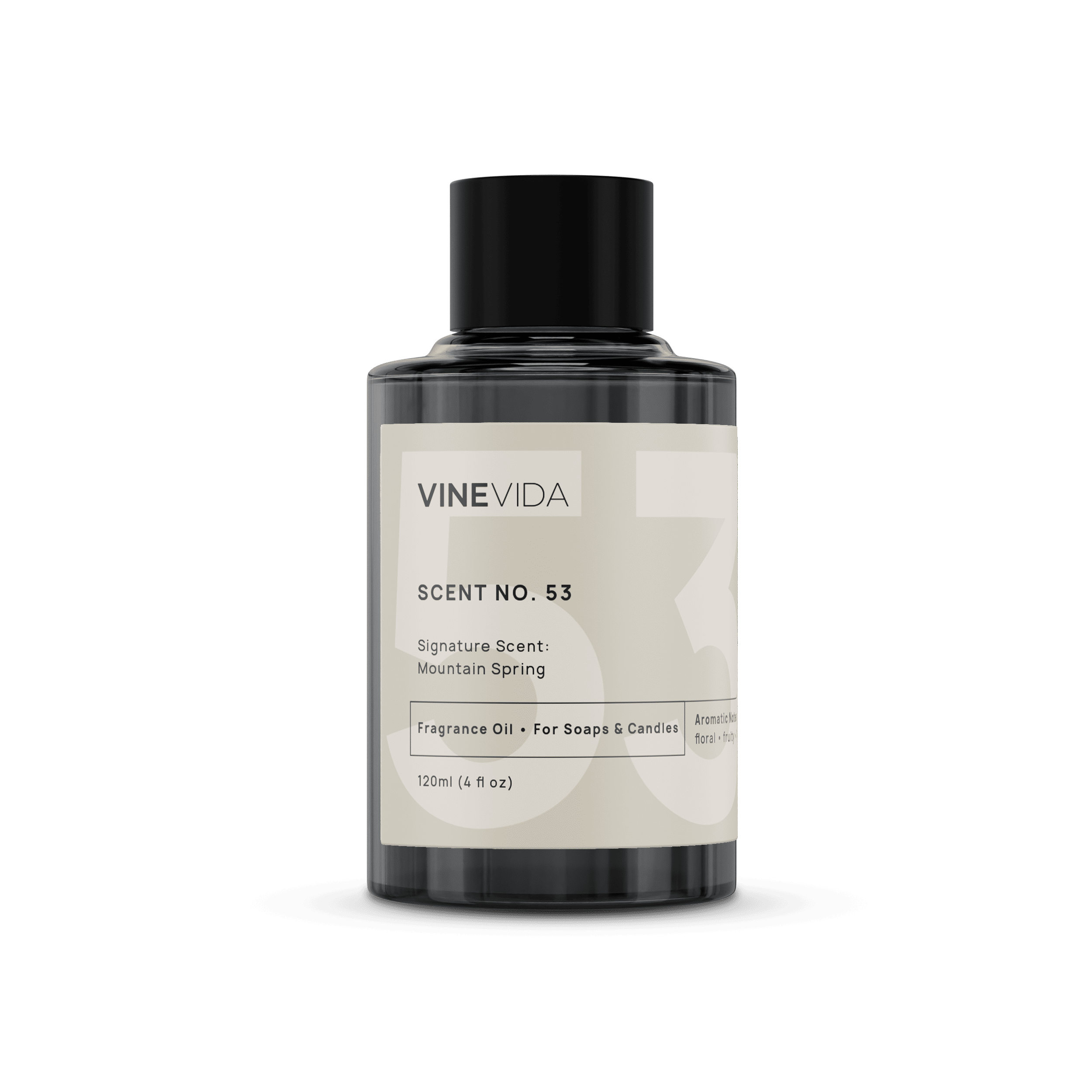 NO. 53 Fragrance Oil for Soaps & Candles - Mountain Spring Scent | Essential Oil for DIY Bath & Body Products, Home Fragrance, Aromatherapy | Fresh Outdoor-Inspired Scent for Relaxation & Stress Relief