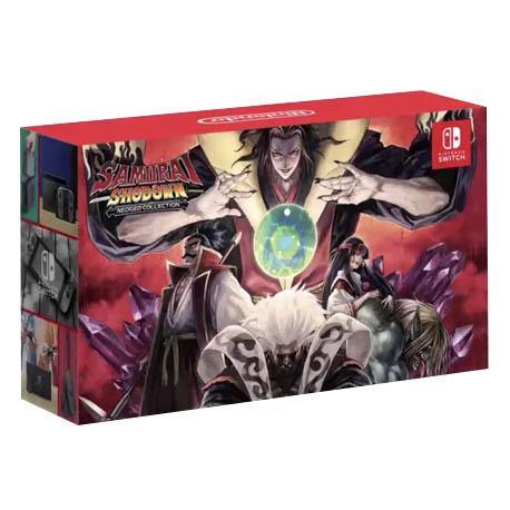 Nintendo Switch Samurai Shodown Bundle - Complete Local Edition | Gaming Console with Classic Fighting Game | Perfect for Home Entertainment & Competitive Play