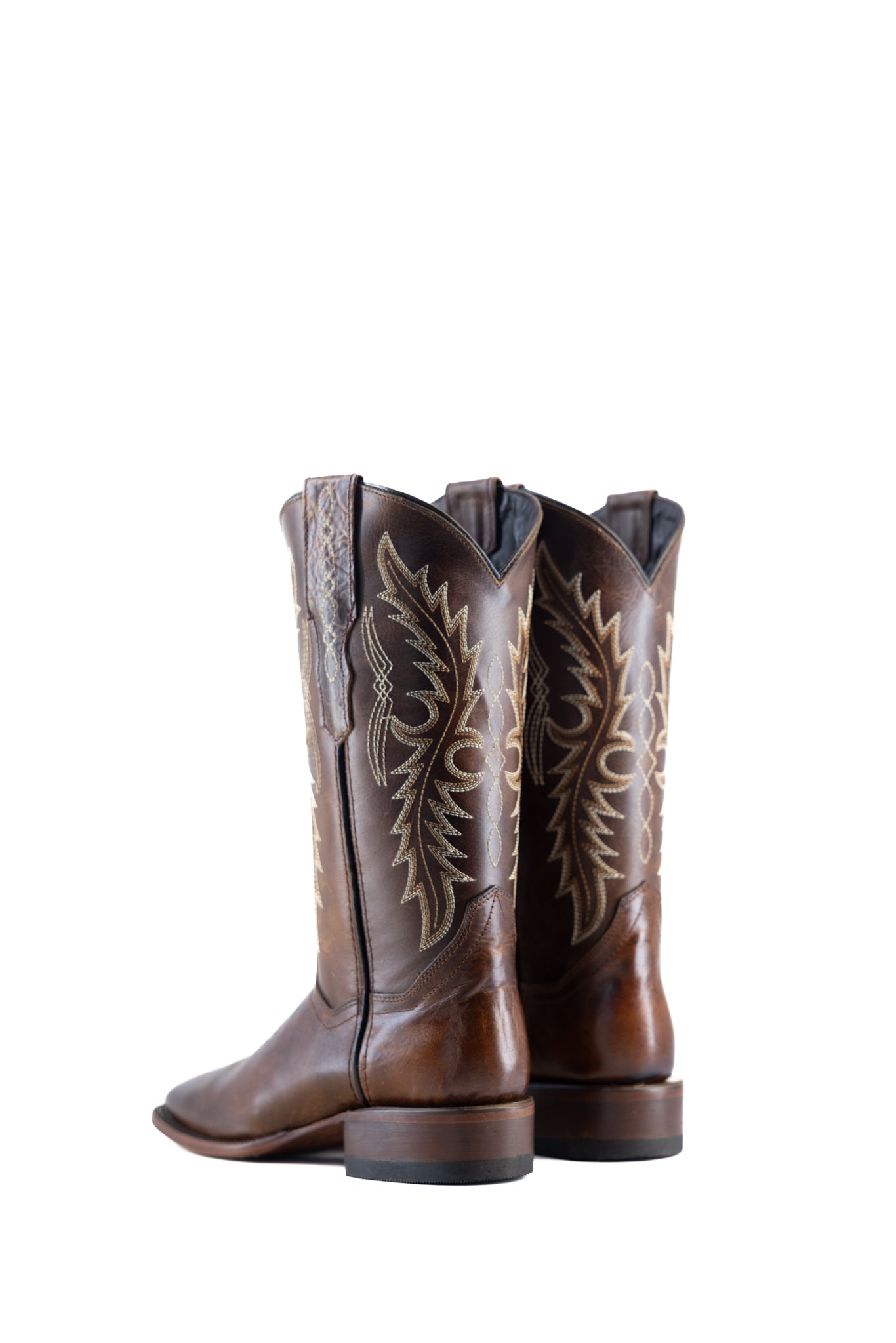 Marybeth Square Toe Cowgirl Boots for Women - Western Style Ankle Boots with Comfortable Leather Upper - Perfect for Rodeo, Country Dancing & Casual Outfits