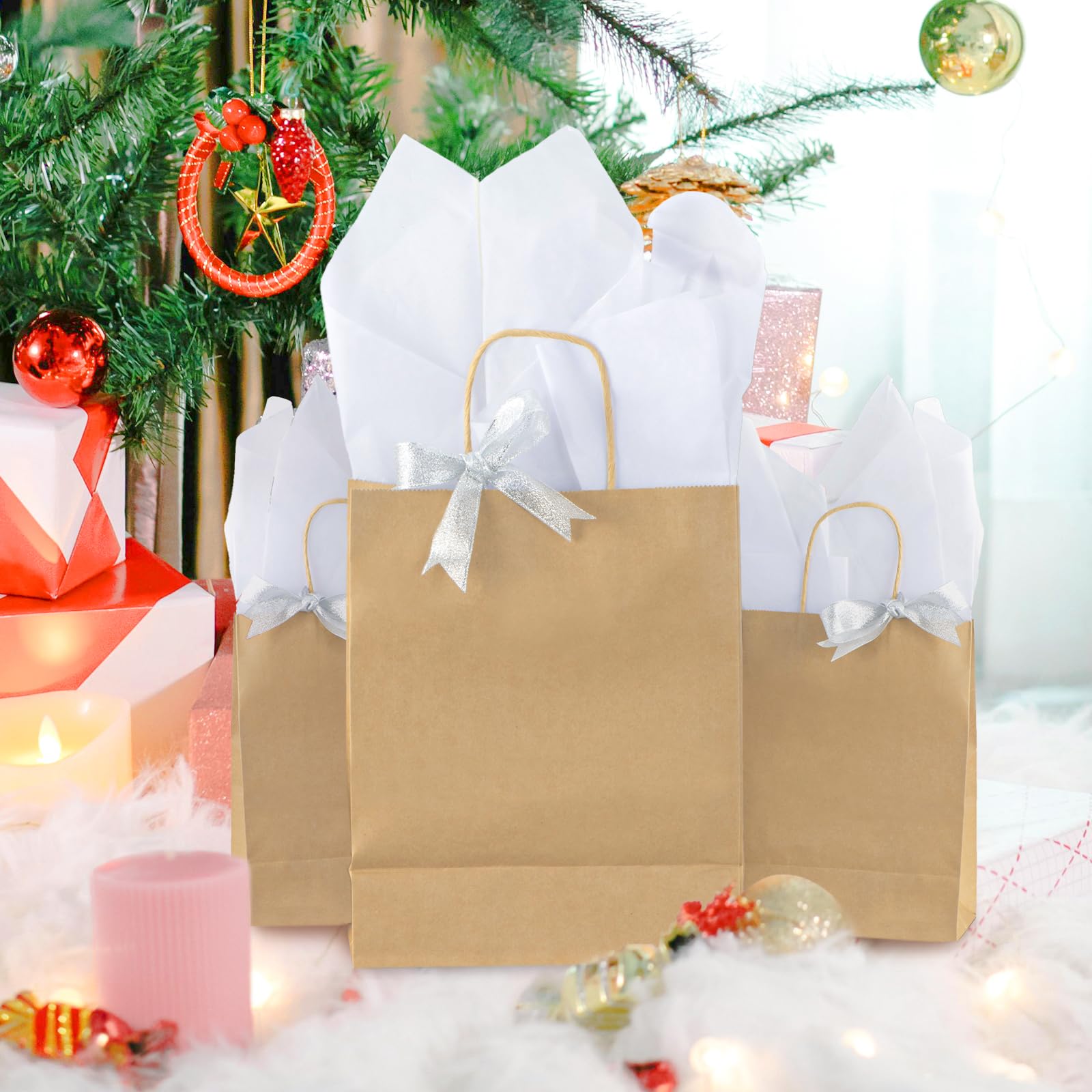 Simetufy 20 x 20 Inches Acid-Free White Tissue Paper - 60 Sheets Bulk Pack for Gift Wrapping, Packaging, DIY Crafts - Perfect for Birthday, Wedding, Christmas, Holiday Decorations & Party Favors
