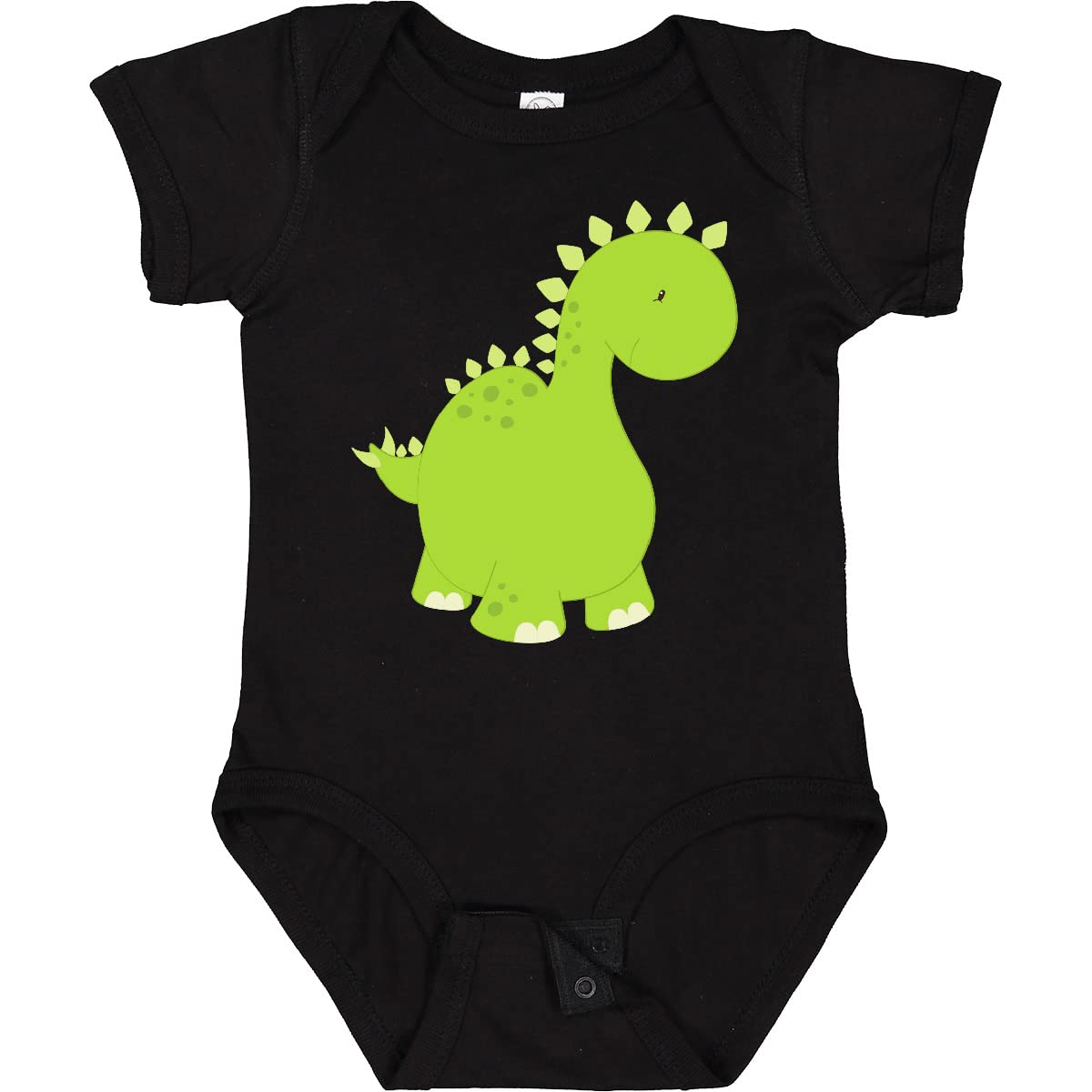Inktastic Cute Dinosaur Baby Bodysuit - Adorable Stegosaurus Dino Onesie for Infants & Toddlers - Perfect for Playtime, Daycare & Dinosaur-Themed Birthday Parties