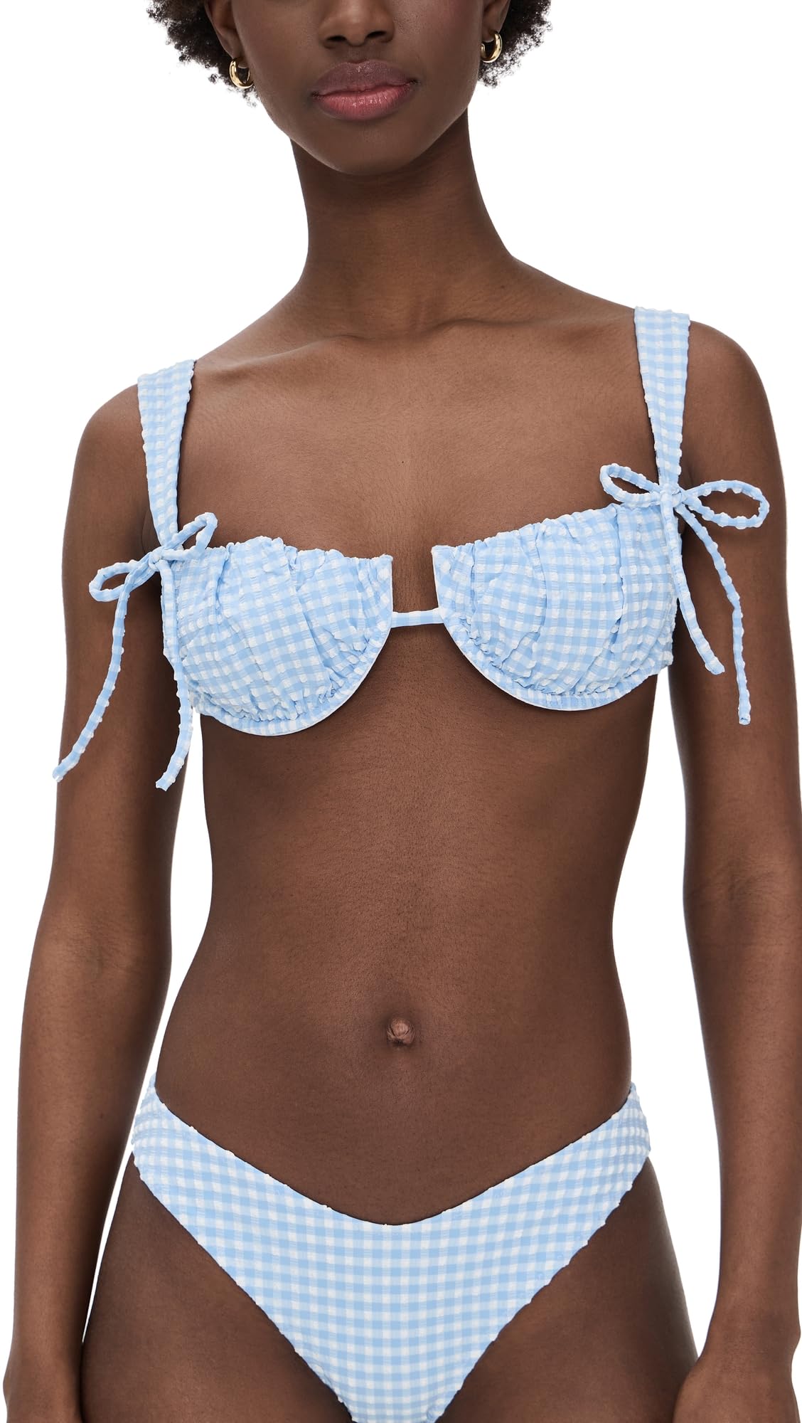 Women's Floral Bikini Top - Sexy Adjustable Swimwear for Beach & Pool - Summer Vacation & Tropical Getaway Essential