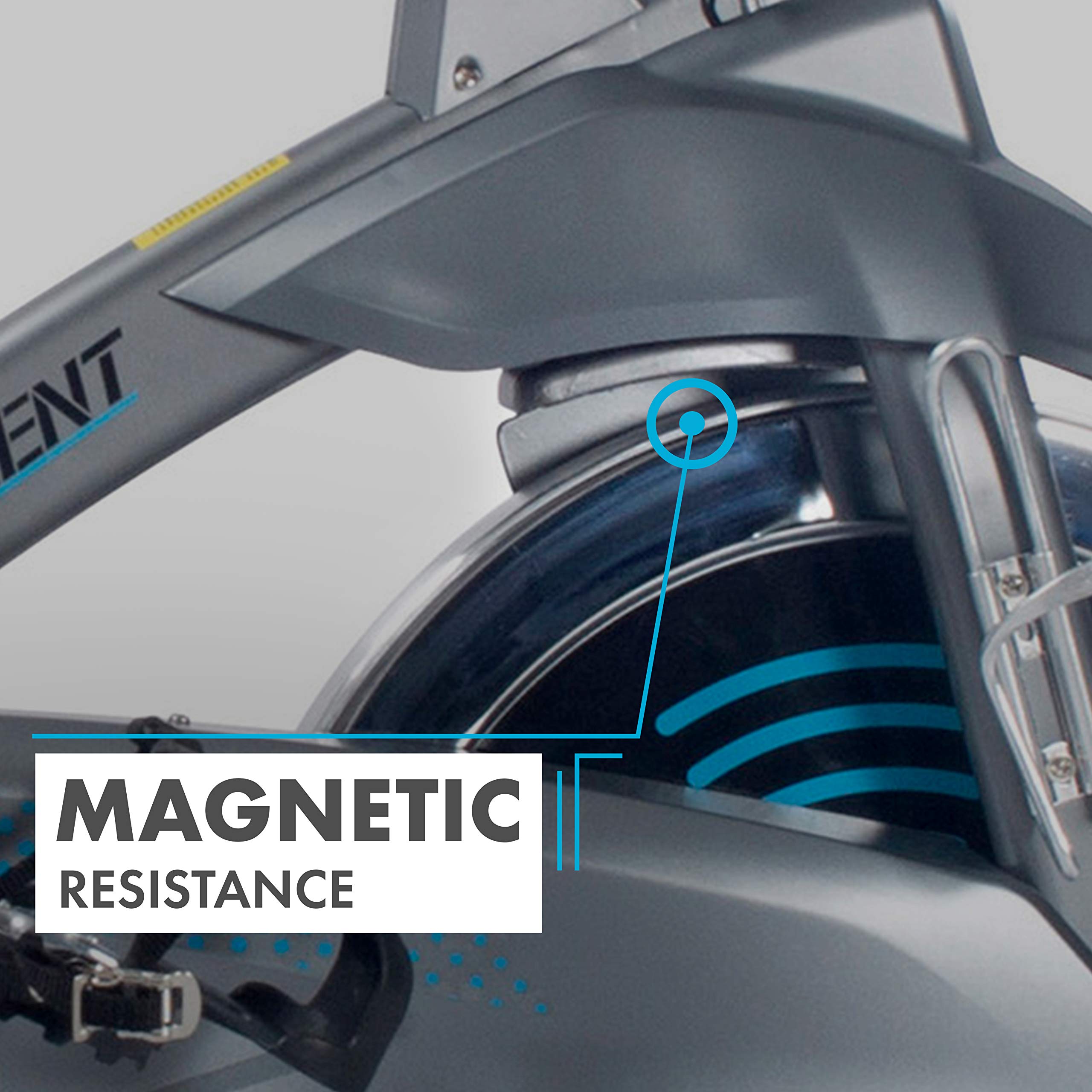 EFITMENT Magnetic Resistance Indoor Cycling Bike - Belt Drive Stationary Exercise Bike with Digital Monitor, Heart Rate Pulse Grips, iPad Tablet Holder & Chrome Flywheel - Perfect for Home Gym, Cardio Workouts & Spin Classes