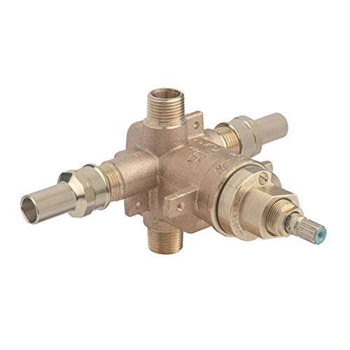 Symmons 262P3BODY Brass Shower Valve Body - Durable Replacement Part for Bathroom & Shower Plumbing Repair | Perfect for Home Renovation & DIY Projects